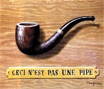 "ceci n'est pas une pipe",René Magritte,1948